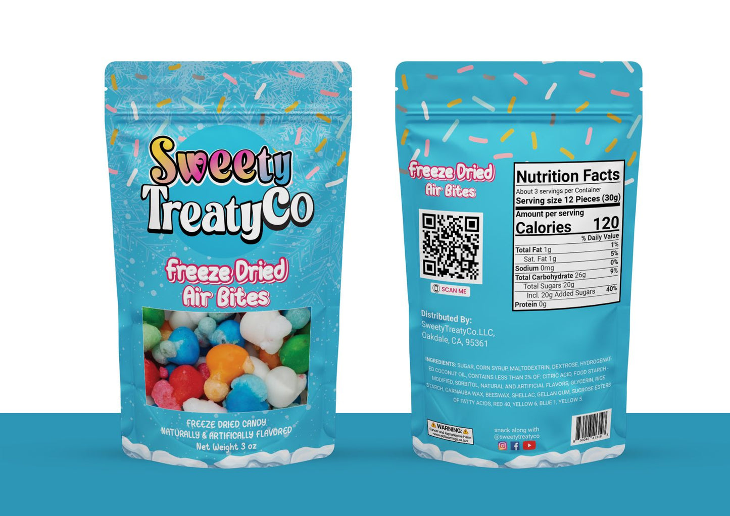 Freeze Dried Large Mystery Sample Pack | Sweety Treaty Co