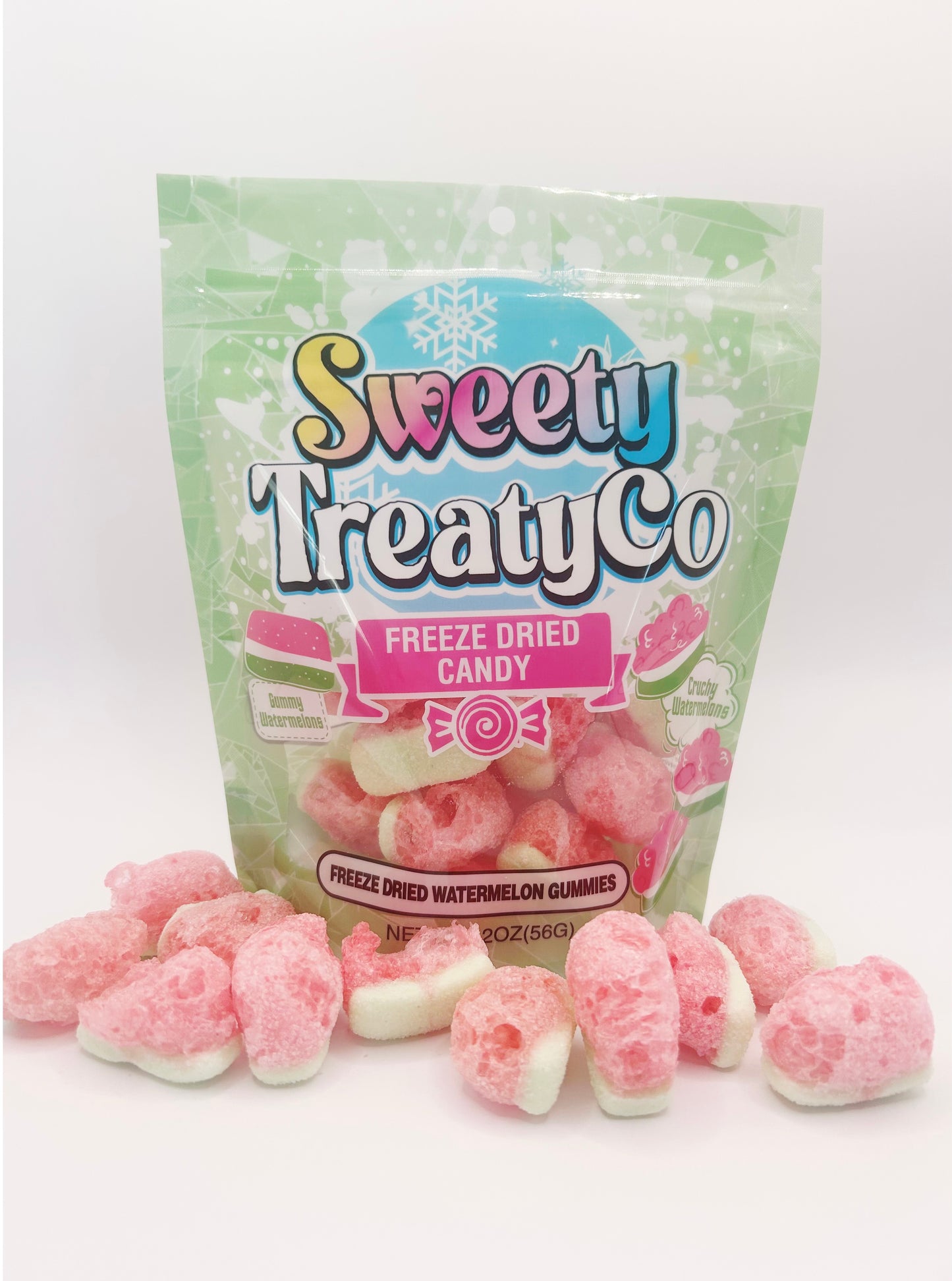 Freeze-Dried Watermelon Gummies | Sweety Treaty Co