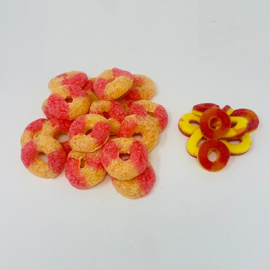 Freeze Dried Peach Rings