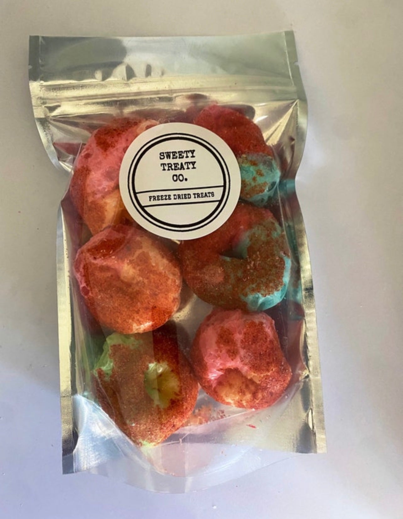 Freeze dried chamoy Chile rings