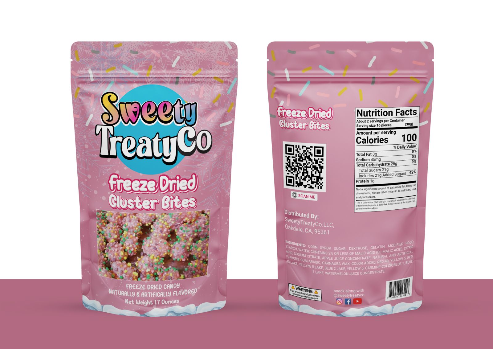 Freeze Dried Cluster Bites