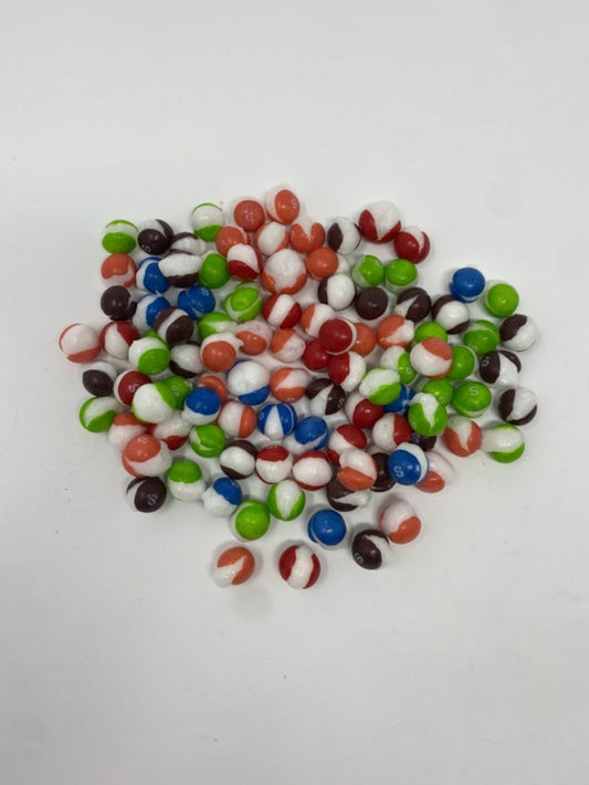 Freeze dried berry skittles, perfect for candy lovers